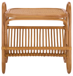 Bayard Rattan Pole Accent Table | Safavieh Couture - CWK3017