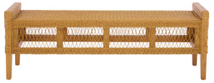 Jimmy Rattan Bench | Safavieh Couture - CWK4001