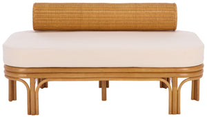 Fowley Rattan Bench | Safavieh Couture - CWK4005
