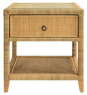 Lambert Rattan Nightstand | Safavieh Couture - CWK4006