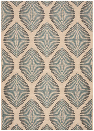 Abstract Leaf Rug | Safavieh - CY7504