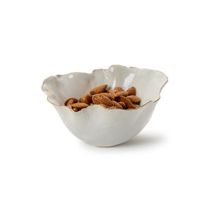 White Free Form Bowl | Tozai Home - CYC047