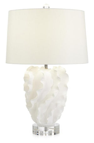 Balza Table Lamp, White | John Richard - JRL-10854