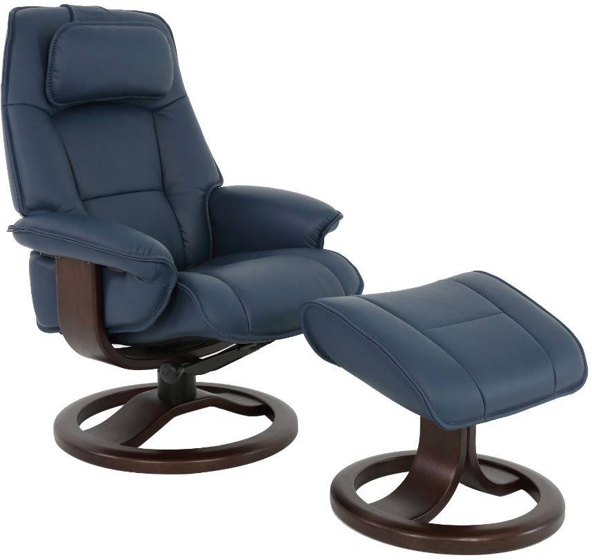 Comfort Collection - Admiral R Small Chair - SL Blue 291 R | Fjords - 360UPI-291