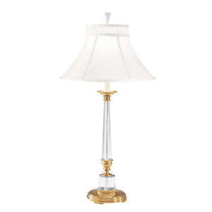 CHARLOTTE Crystal & Brass Lamp | Decorative Crafts - 5414