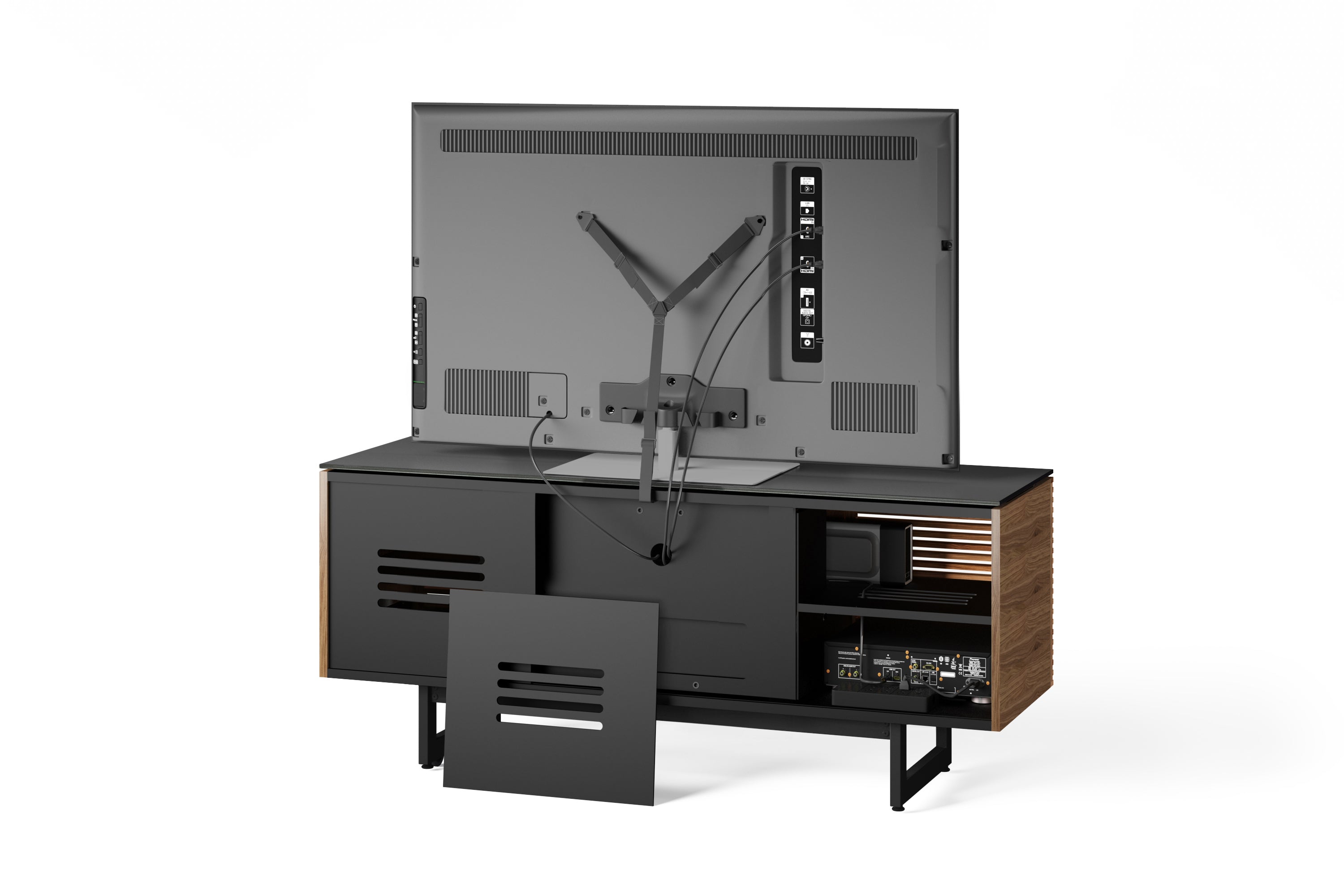 Corridor - Media Console in Natural Walnut | BDI Furniture - 8177 WL
