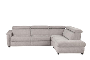David 3 Piece Sectional - Light Grey | Roma Collection - RL137041, RL137QR4, RL137QR7