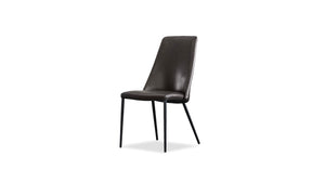 SAVOIR Dining Chair Belgian Brown Buttery Leather | Mobital - DCH-SAVO-BROW-PCBLA