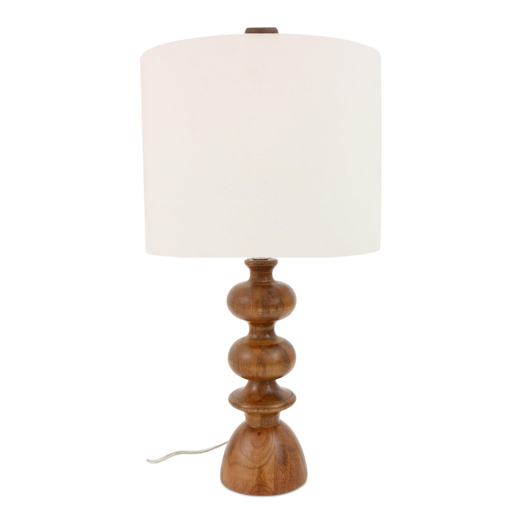Gwen Table Lamp Honey Brown | Moe's Furniture - DD-1049-21