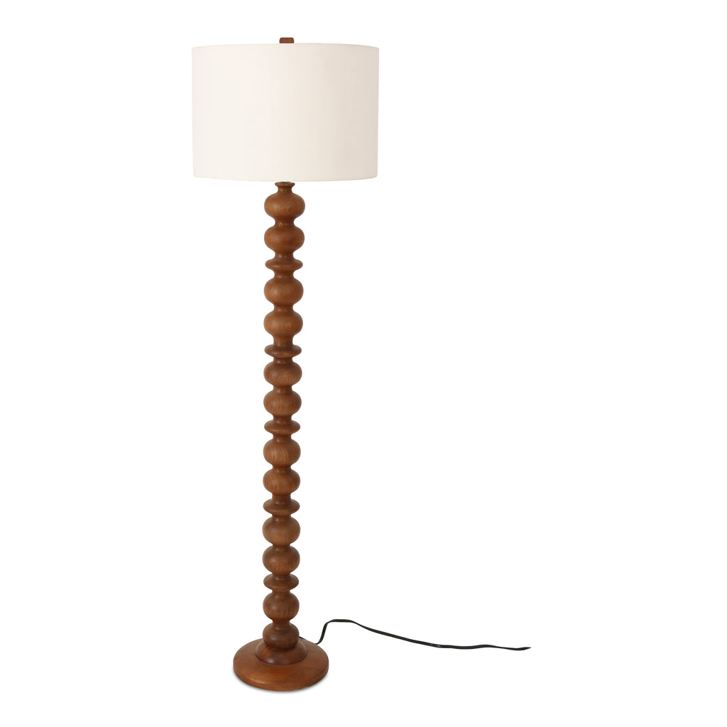 Gwen Floor Lamp Honey Brown | Moe's Furniture - DD-1050-21-0
