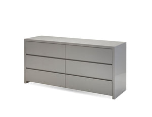 BLANCHE Dresser Stone High Gloss / Soft Closing Drawers | Mobital - DRE-BLAN-STON-