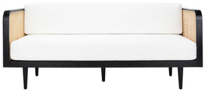 Petroski French Cane Sofa | Safavieh Couture - DUP1007