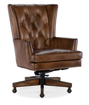 Finley Executive Chair - Brown | Hooker Furniture - EC109-083