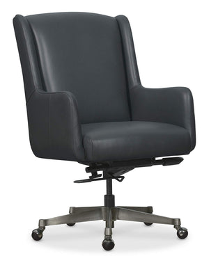 Benito Executive Swivel Tilt Chair - Blue | Hooker Furniture - EC820-049
