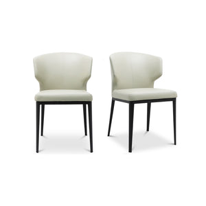 Delaney Dining Chair Beige-Set Of Two | Moe's Home Collection - EJ-1018-34