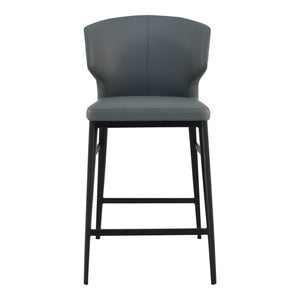 Delaney Counter Stool Grey | Moe's Home Collection - EJ-1022-15