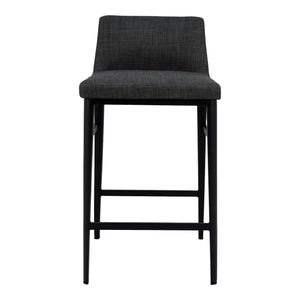 Baron Counter Stool Charcoal | Moe's Home Collection - EJ-1031-07