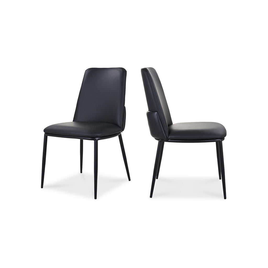 Douglas Dining Chair Black-Set Of Two | Moe's Furniture - EQ-1017-02