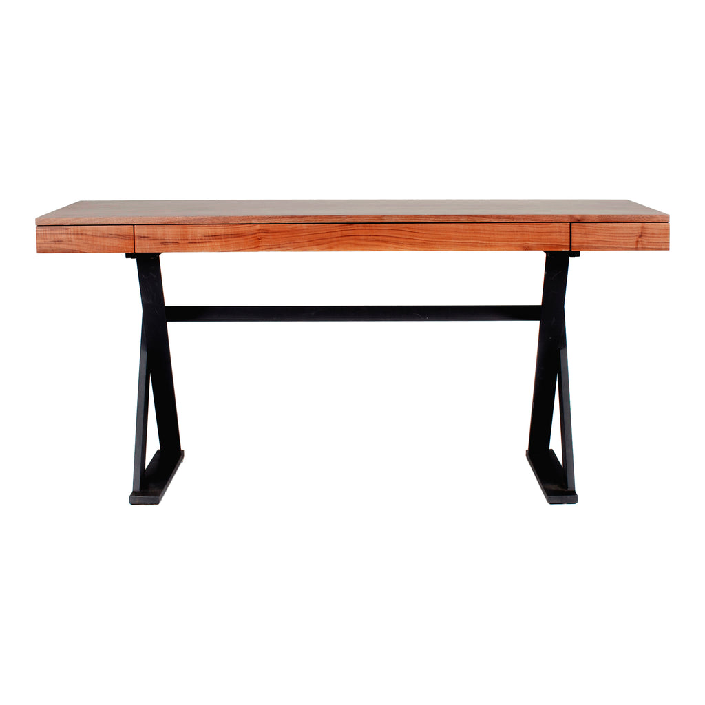 Reale Desk Walnut | Moe's Furniture - ER-1030-21-0