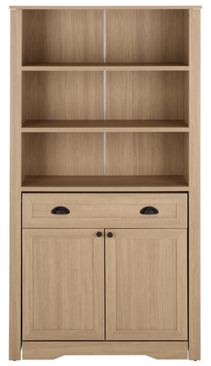 Vero Bookcase With Fold Desk&Cabinet | Safavieh - ETG3100