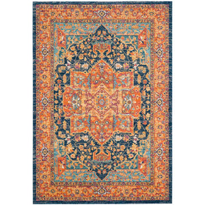 Evoke 275 Rug, Blue | Safavieh - EVK275