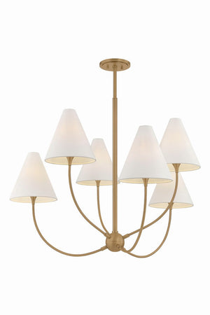 Evermore Chandelier - Patina Brass | Troy Lighting - F1941-PBR