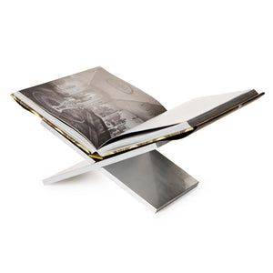 Libreria Silver Leaf Book Stand | Tozai Home - FAC002-SL