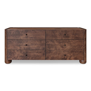 Gibson 6 Drawer Dresser | Moe's Home Collection - FC-1012