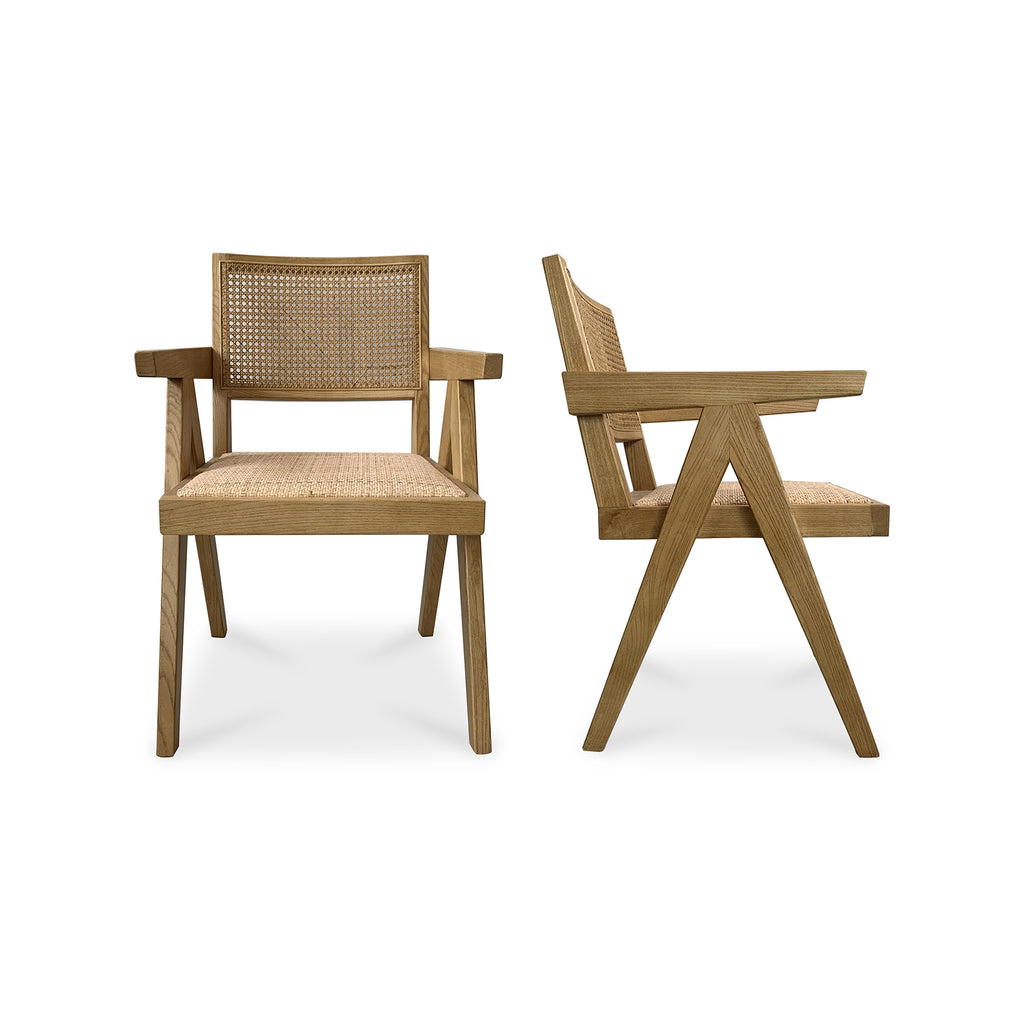 Takashi Chair Natural-Set Of Two | Moe's Furniture - FG-1022-24