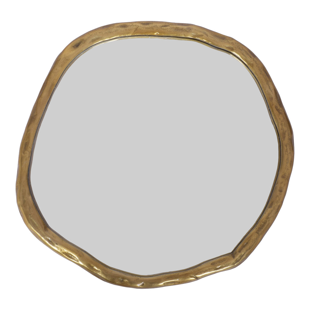 Foundry Mirror Small Gold | Moe's Furniture - FI-1099-32