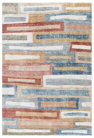Forum Collection - 510 - Rust / Blue Grey | Safavieh - FOR510P-8