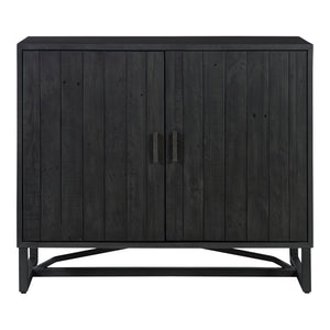 Sierra 2 Door Cabinet Black | Moe's Home Collection - FR-1035-02
