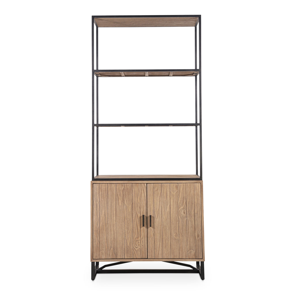 Sierra Bookshelf Natural | Moe's Furniture - FR-1043-24-0