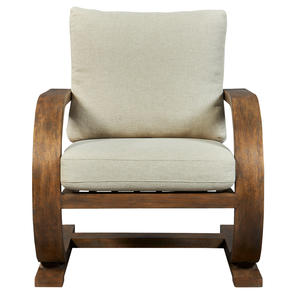 Uttermost Bedrich Wooden Accent Chair - 23042