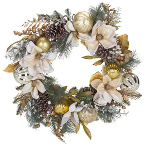 Faux 28" Pine Needle Wreath | Safavieh - FXP1034