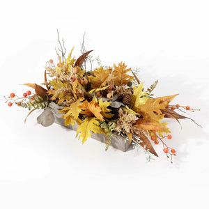 Safavieh Faux 31 Inch Oak Leaf & Eucalyptus Potted Arrangement , FXP1063
