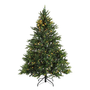 Safavieh 5.5 Ft Pre-Lit Artificial Christmas Tree, FXP2018