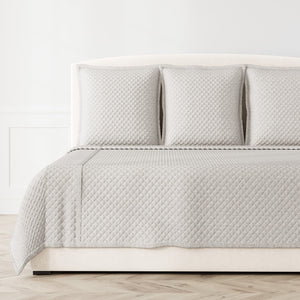 Faux Flax Coverlet Set | Ann Gish