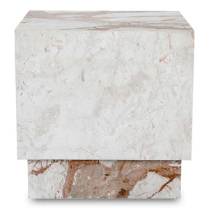 Layla Side Table Breccia Marble | Moe's Home Collection - GK-1139-34