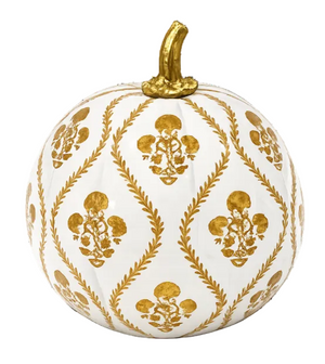 Gold Heritage Medallion Pumpkin