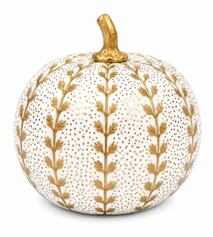 Gold Meadow Sprig Pumpkin