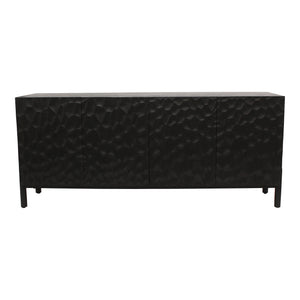 Misaki Oak Sideboard Black | Moe's Home Collection - GZ-1152-02