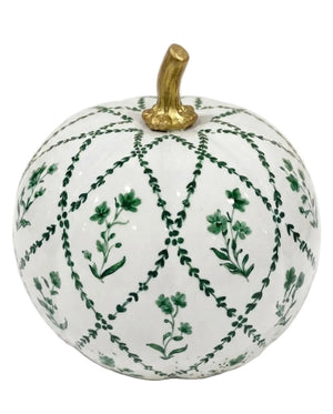Green Garden Trellis Pumpkin
