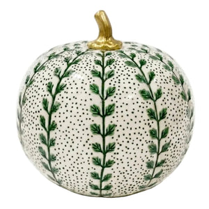 Green Meadow Sprig Pumpkin