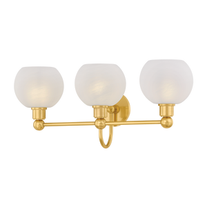 JERICA Bath And Vanity - Aged Brass | Mitzi Lighting - H1019303-AGB