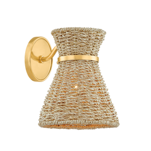 JAMIE Wall Sconce - Aged Brass | Mitzi Lighting - H1023101-AGB