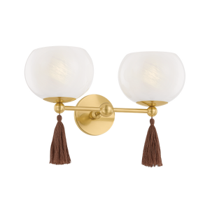 NIYA Wall Sconce - Aged Brass | Mitzi Lighting - H1039102-AGB