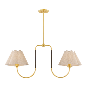 JANIE Linear - Aged Brass/True Bronze | Mitzi Lighting - H1043902-AGB/TRB