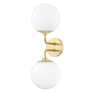 Stella Wall Sconce | Mitzi Lighting - H105102-AGB