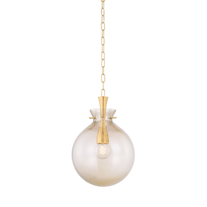 Benita Pendant - Aged Brass - Small | Mitzi Lighting - H1052701S-AGB